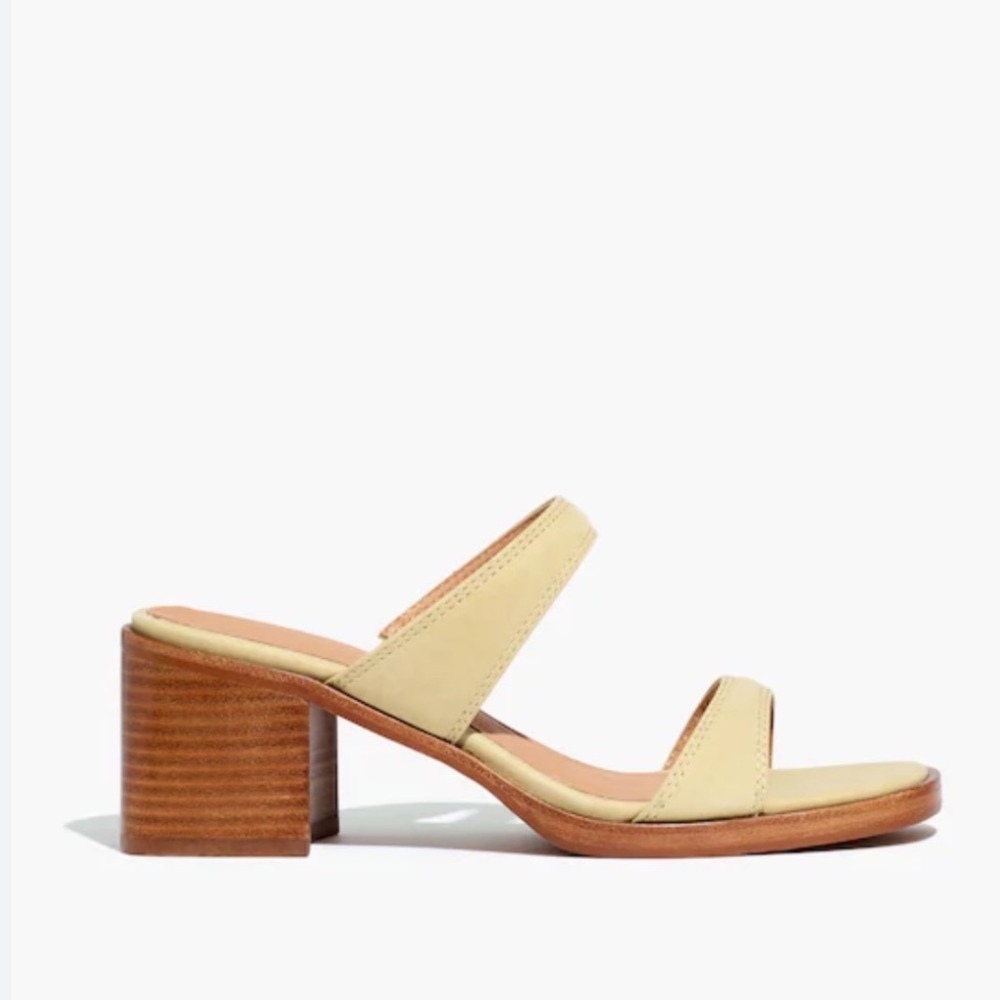 Madewell The Saige Double-Strap Slide Sandals Women's Size 10